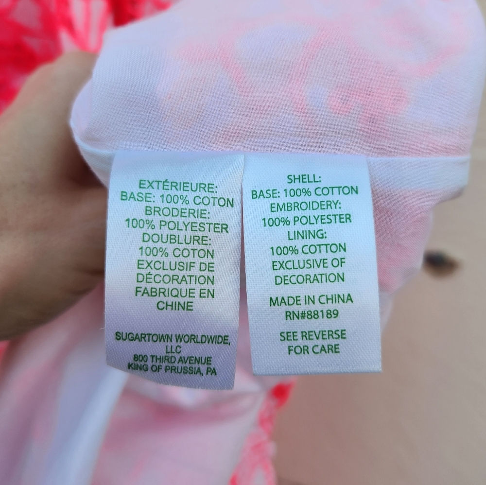 LILLY PULITZER Kyla Maxi Dress Garden Gate Eyelet - Picture 11 of 12